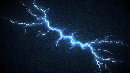 lightning frame on blackboard