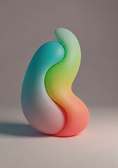 A subtle, gentle abstract composition featuring soft focus and muted colors, evoking feelings of sensitivity, quietness, and introversion, white, fragility, reserved