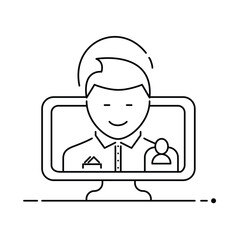 Admin Access Icon. Vector Design