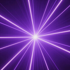 Neon-inspired wallpaper design showcases a futuristic neon stream with iridescent purple speed light effect, magic trail flares, luminous laser beams and rays against a backdrop of glowing streaks