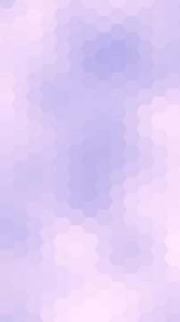 abstract geometric hexagon Gradient vertical loop pastel light pink and pastel light purple for background texture