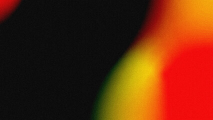Abstract orange and black grainy texture background, dark noise creative poster banner and digital backdrop design