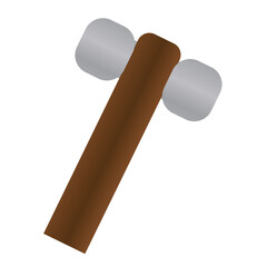 hammer isolated on transparent 