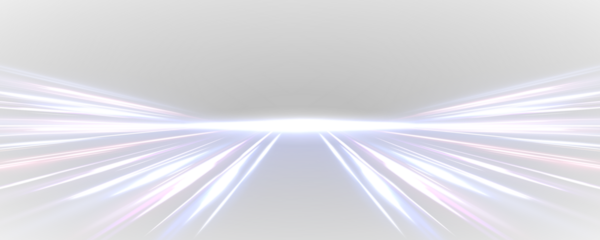 Glowing neon laser streaks ripple across urban roads at night. Motion lines, energy waves, and trail swirls highlight high-speed traffic and futuristic visuals in the dark. Creative illustration.