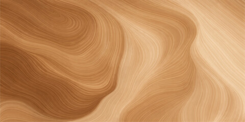 Natural brown hardwood plank texture with a grainy timber pattern evokes the organic design of tree material and the smooth sandstone curves of Arizona's Antelope Canyon rock © jaduuu