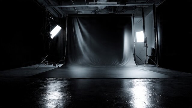 Professional photography studio setup