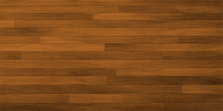 Natural dark brown wood texture background featuring a rustic hardwood grain pattern on a weathered timber plank surface for an oak panel wall or parquet floor design