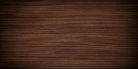 A dark brown natural wood grain texture featuring an old wooden plank surface with an oak timber pattern design for a rustic hardwood floor or wall background