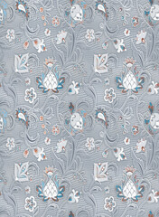 Naklejka premium seamless pattern with flowers