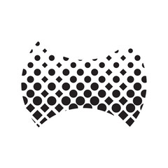 Halftone Distorted Square Vector, Retro Starburst Design Element