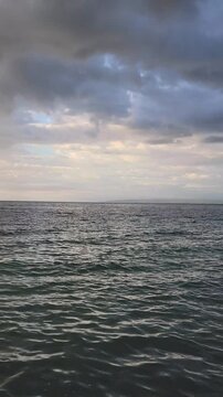 Dominican Republic beaches, including Bahia de las Aguilas, with stormy weather