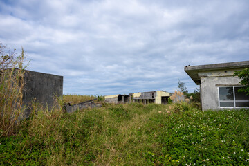 Obraz premium 日本の沖縄県の古くてとても美しい建物