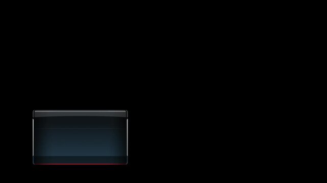 Lef frame. Lower thirds series. Sports frame.