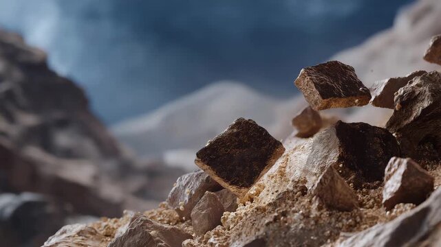 Industrial strain force deformation scene showing materials reacting to heavy load, emphasizing strength testing, safety evaluation, and engineering precision. cinematic color correction, natural