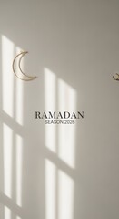 Clean Ramadan 2026 Text-Based Visuals