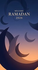 Clean Ramadan 2026 Text-Based Visuals