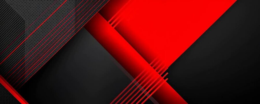 black carbon fiber background with geometric shapes and  lines modern minimal design for business presentation or presentation background Generative AI