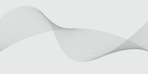 Abstract vector background with black wavy lines. EPS10