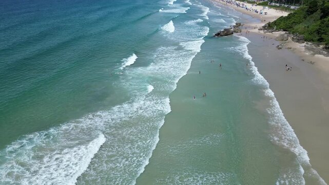 Playa de Mariscal, Brasil. Vista de drone