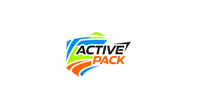 Active Pack Logo Design Element 1.