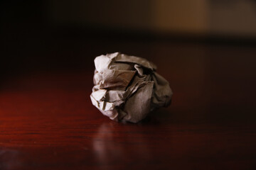 Making ball using recycle paper