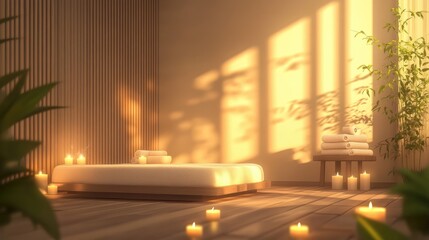 A room with a wooden floor and a bed with white sheets