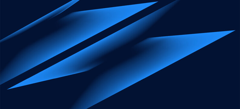 Modern abstract dark navy blue banner background. Vector abstract graphic design banner pattern background template.