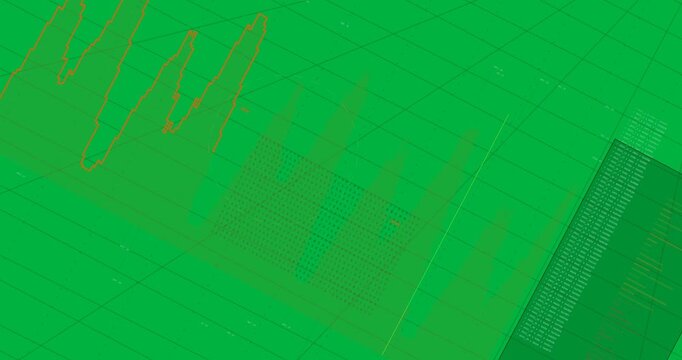 Play starting, orange bars zooming and panning, guide cursor tracking peaks for insight on clear BG