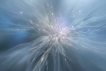 Fototapeta premium Abstract Winter Light Burst