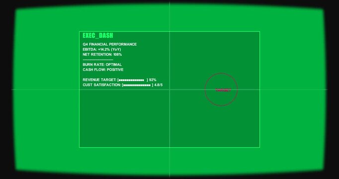 On zoom input EXEC_DASH and TARGET circle framing tightening focusing metrics on transparent HUD