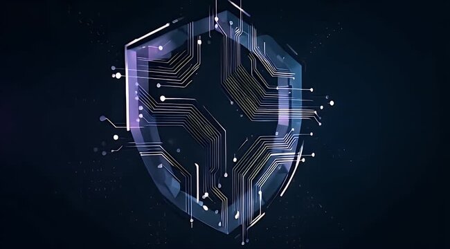 Rotating Shield with Circuit Board Design.