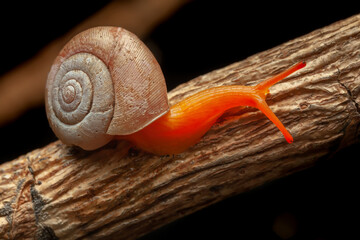 Carnivorous snail