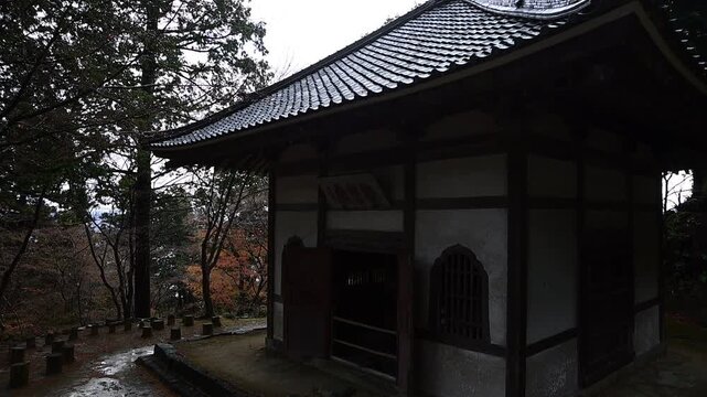秋の瓦屋禅寺 （滋賀県東近江市, 2025年12月）