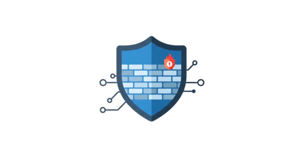 Firewall Security Shield Symbol