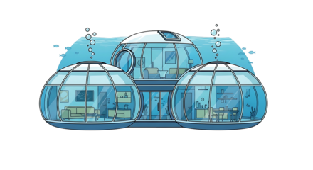 Underwater Habitat Architectural Concept