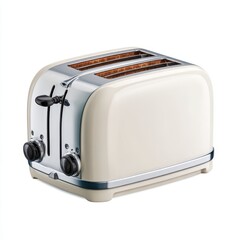 Contemporary toaster  isolated on a white background