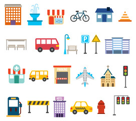 &Iacute;cones urbanos