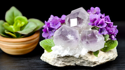 Raw molybdenum ore crystals on black shale with metallic reflections,showcasing strategic mineral resources and clean energy materials for industrial use.