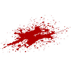 Blood Splatter Splash Stain Illustration