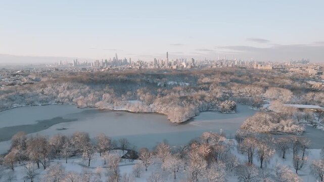 Aerial view of Brooklyn's Prospect Park