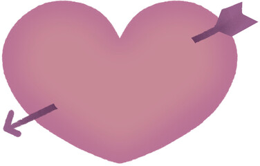 arrow in heart