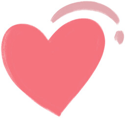 My heart is excited.