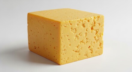 Block of Yellow Cheese.