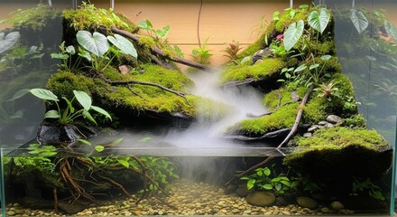 Aquatic Plants and Rocks.