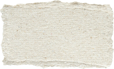 piece of white paper tear isolated on white background