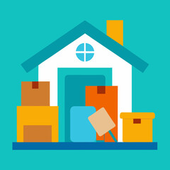 house icon vector illustration