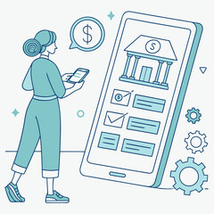 business man with smartphone