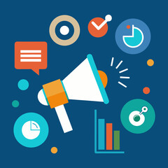 flat icons for web and mobile applications