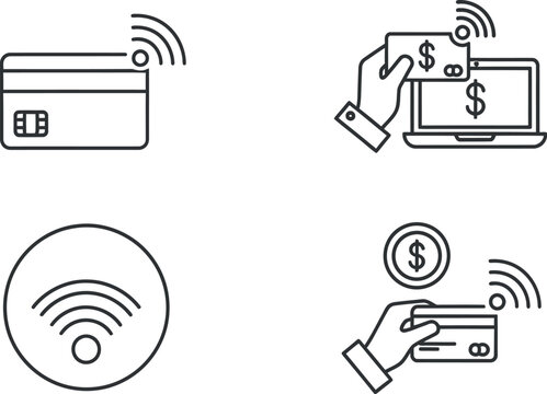 Contactless payment methods and online transaction