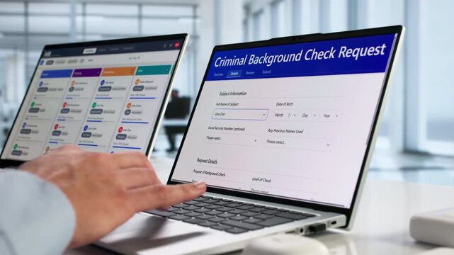 Background Check: Requesting Criminal Record Report